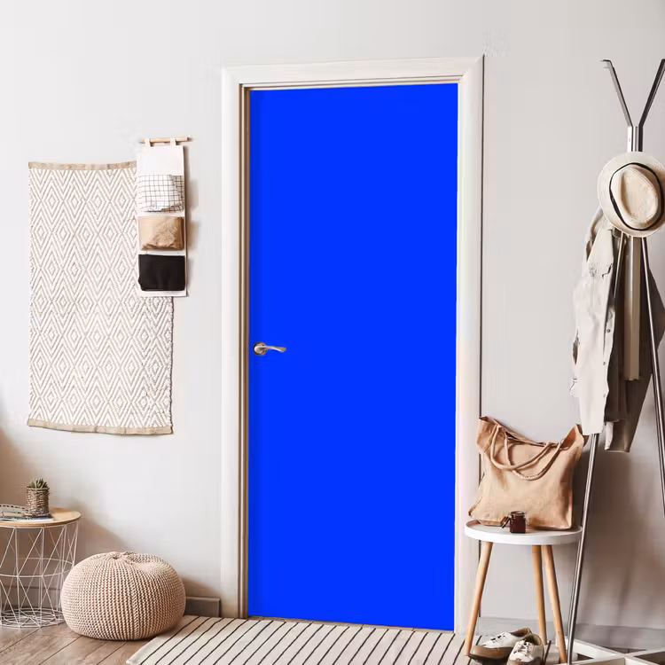 Deursticker - Electric - Blue - Blauw — 8