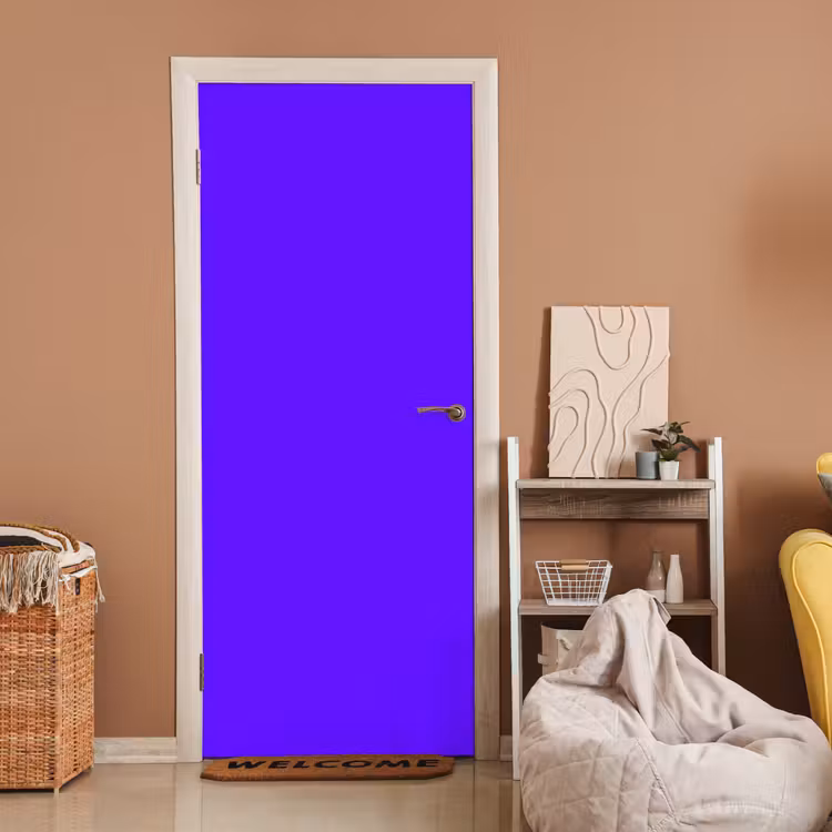 Deursticker - Electric - Indigo - Paars — 2