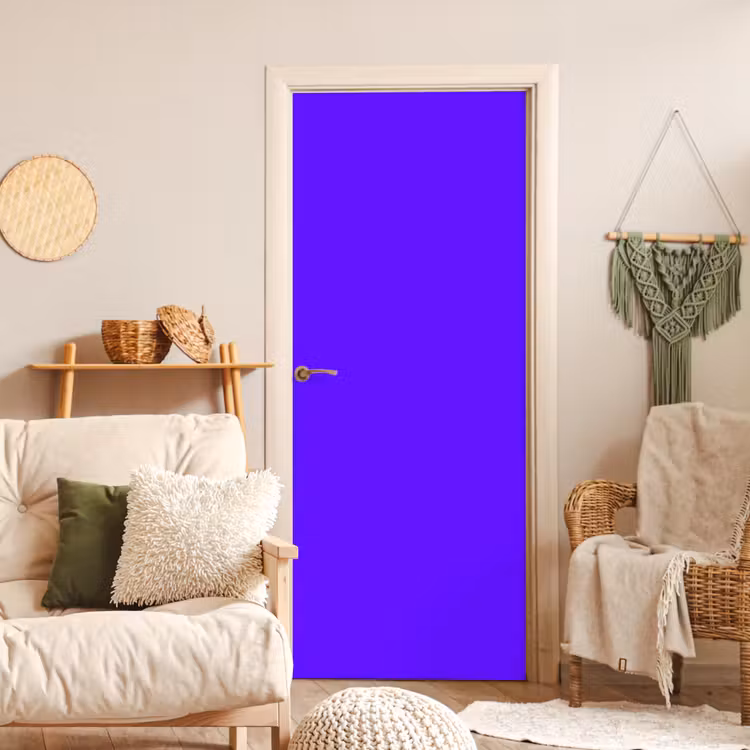 Deursticker - Electric - Indigo - Paars — 4