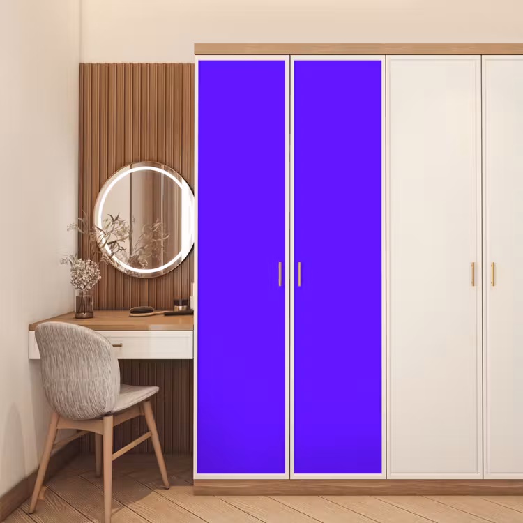 Deursticker - Electric - Indigo - Paars — 5