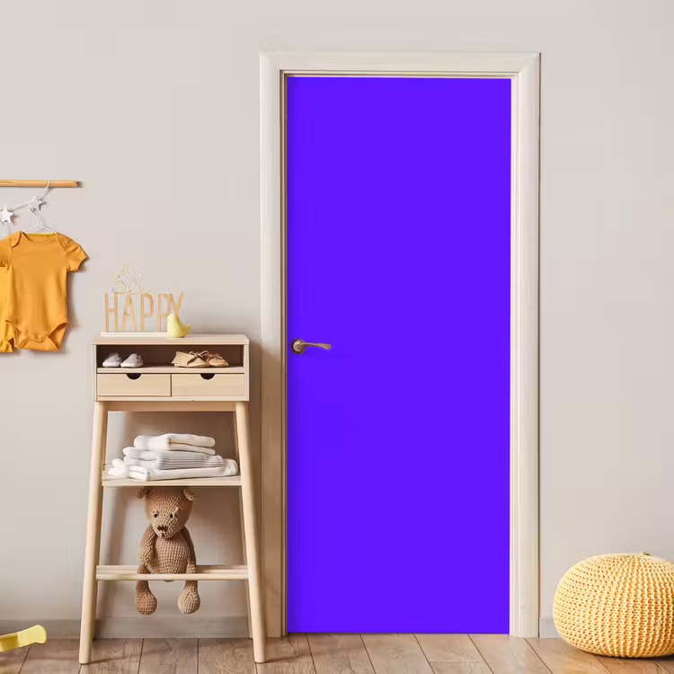Deursticker - Electric - Indigo - Paars — 6