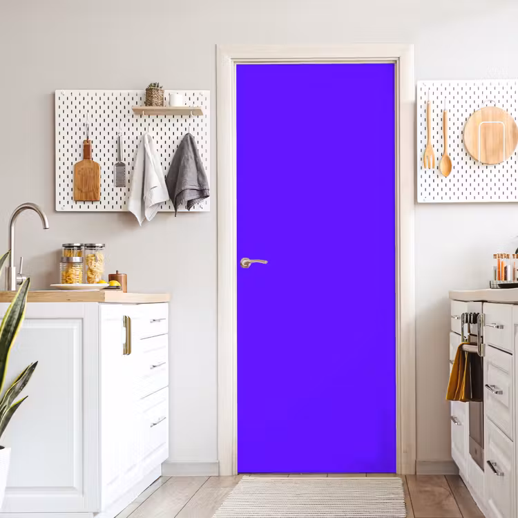 Deursticker - Electric - Indigo - Paars — 7