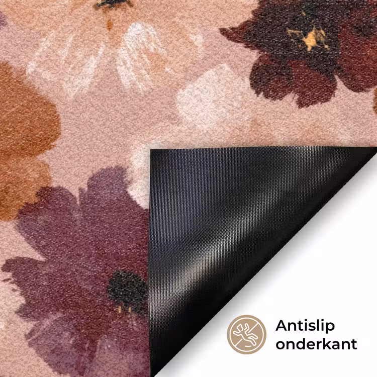 Deurmat - Bloemen - Abstract - Aardetinten — 6
