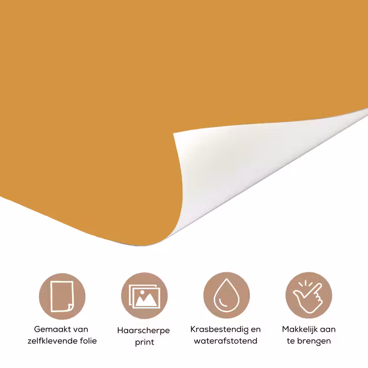 Deursticker - Autumn - Mustard - Geel — 3