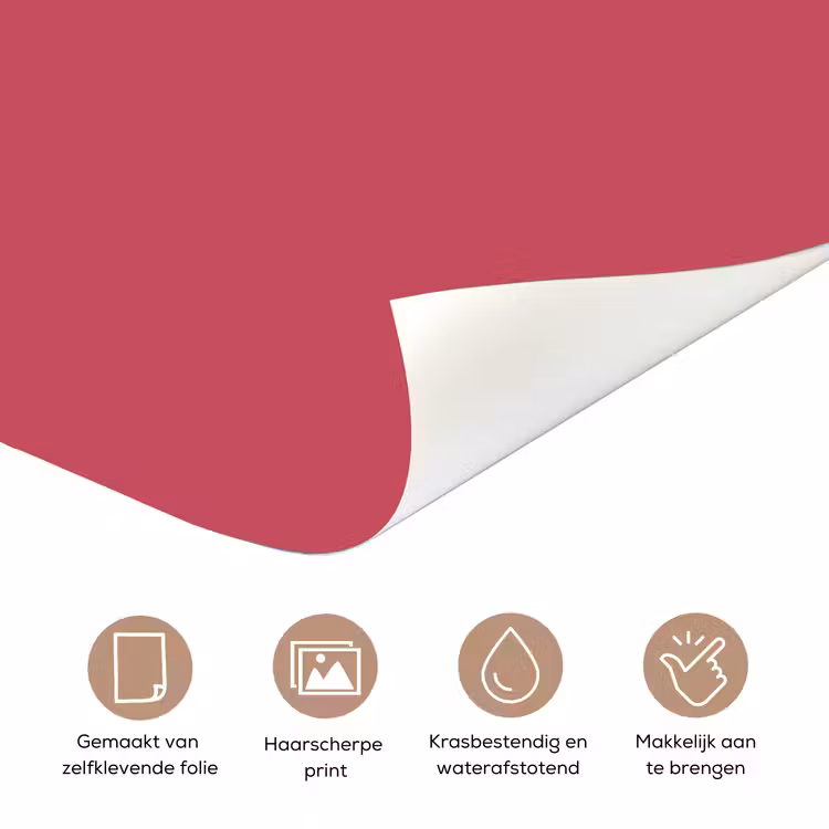 Deursticker - Bold - Berry - Rood — 3