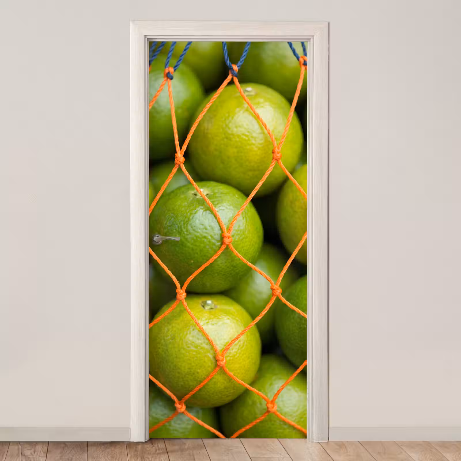 Deursticker - Eten - Net - Groen - Markt — 1