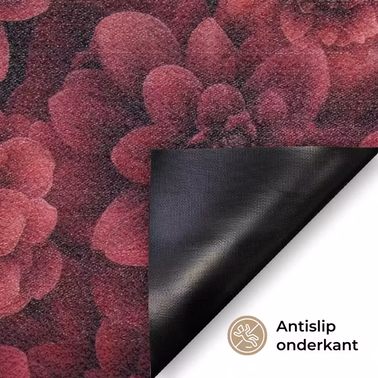 Deurmat - Dahlias - Bloemen - Rood — 6
