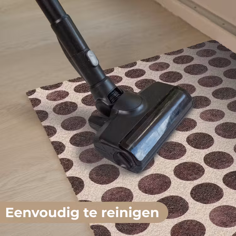 Deurmat - Stippen - Patroon - Bruin — 9