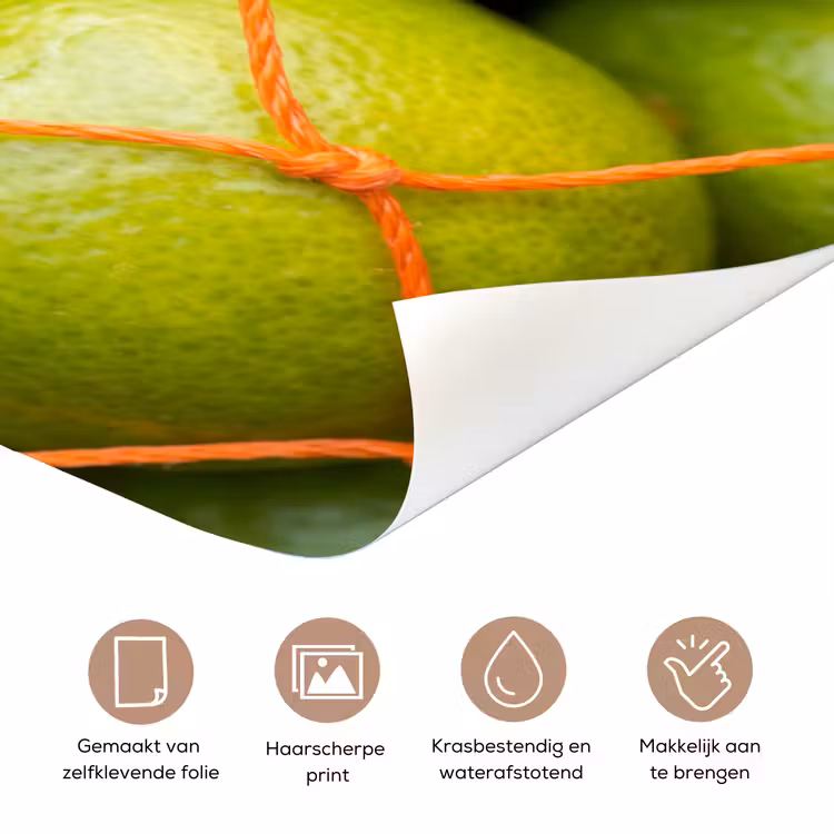 Deursticker - Eten - Net - Groen - Markt — 3