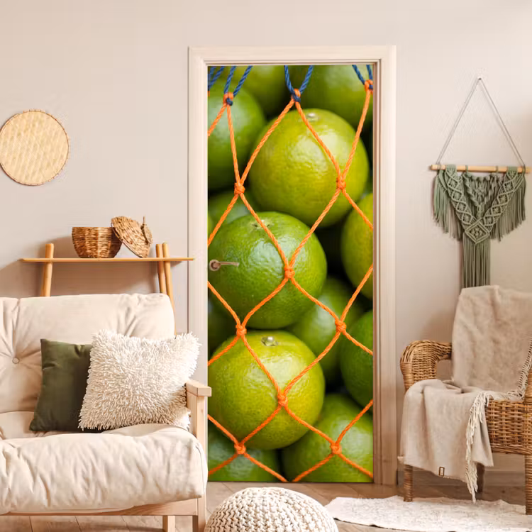 Deursticker - Eten - Net - Groen - Markt — 4