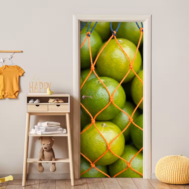 Deursticker - Eten - Net - Groen - Markt — 6
