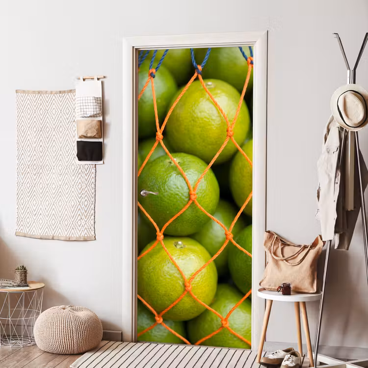 Deursticker - Eten - Net - Groen - Markt — 8