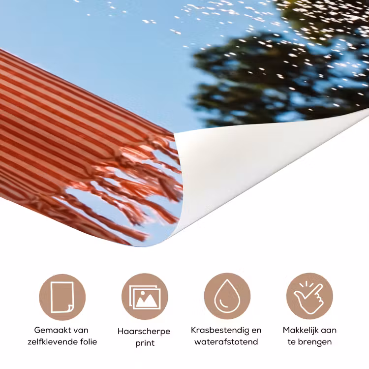 Deursticker - Douche - Water - Zomer - Blauw — 3