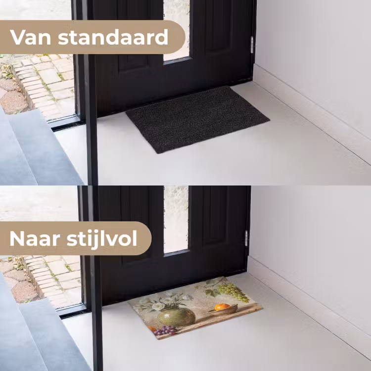 Deurmat - Bloemen - Fruit - Stilleven — 3