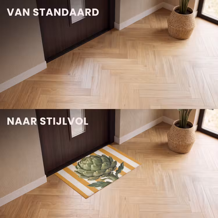 Deurmat - Artisjok - Modern - Groente — 3