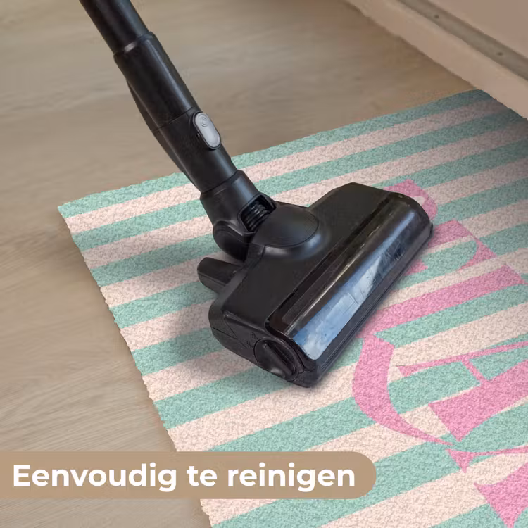 Deurmat - Roze - Groen - Strepen - Relax — 9