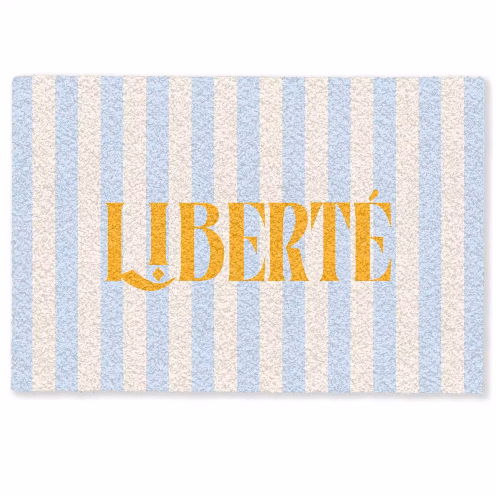 Deurmat - Oranje - Blauw - Strepen - Liberté — 1