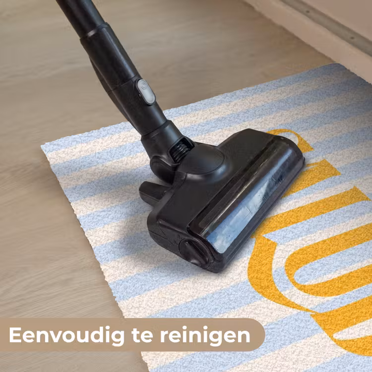 Deurmat - Oranje - Blauw - Strepen - Salud — 9