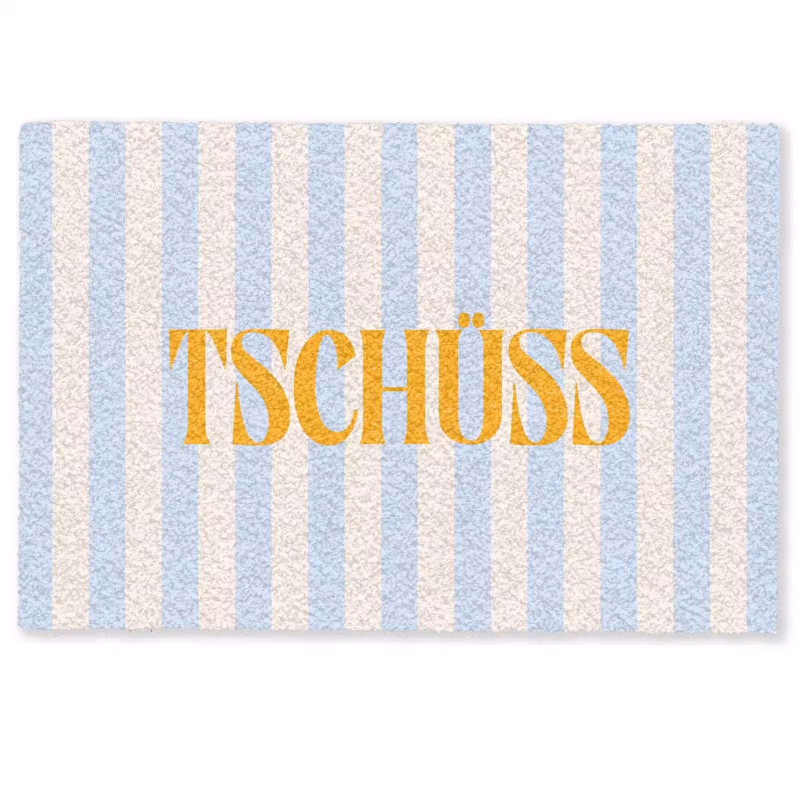 Deurmat - Oranje - Blauw - Strepen - Tschüss — 1