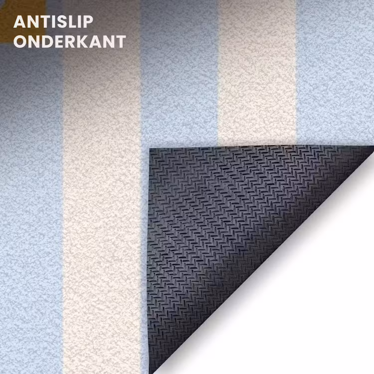 Deurmat - Oranje - Blauw - Strepen - Chill — 6