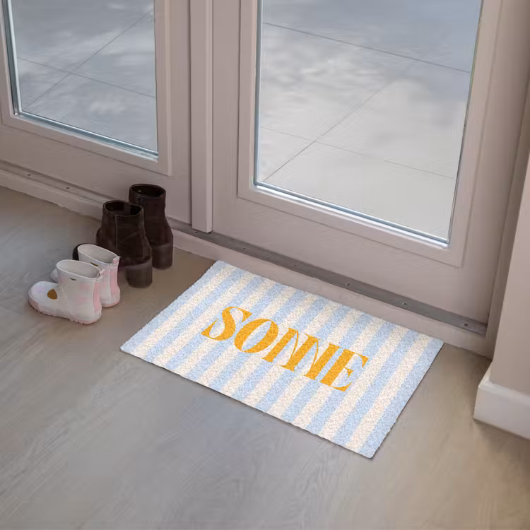 Deurmat - Oranje - Blauw - Strepen - Sonne — 8