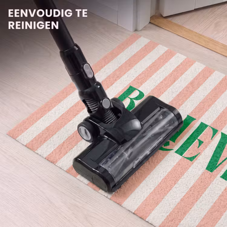Deurmat - Zachtroze - Groen- Strepen - Believe — 9