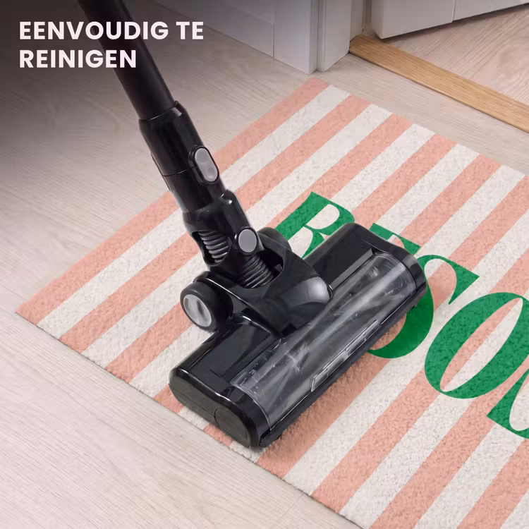 Deurmat - Zachtroze - Groen- Strepen - Besos — 9