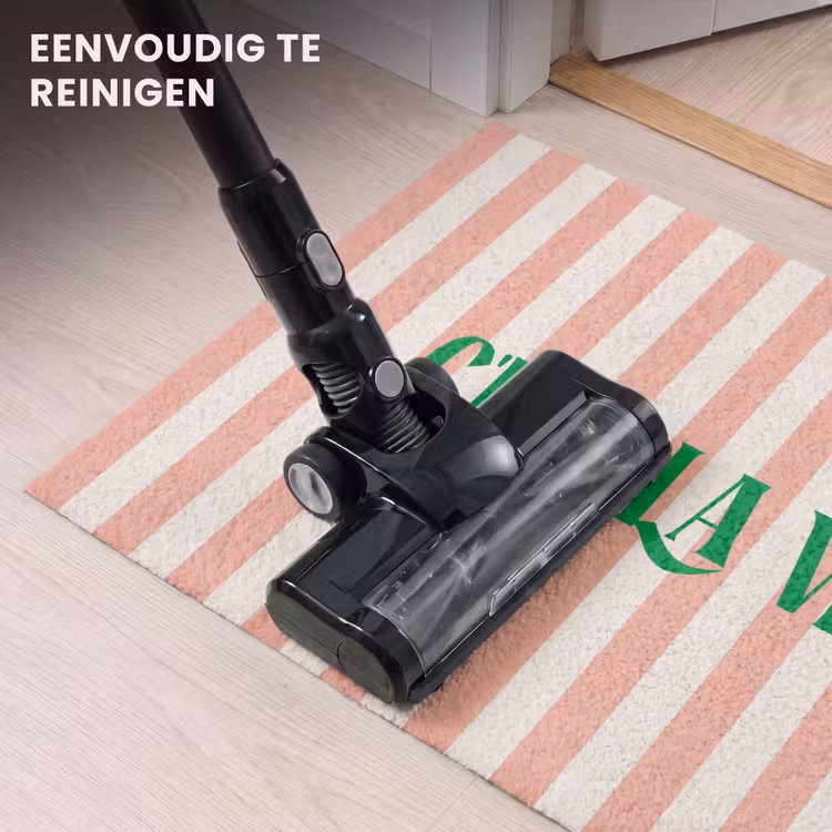 Deurmat - Zachtroze - Groen - Strepen - C'est La Vie — 9