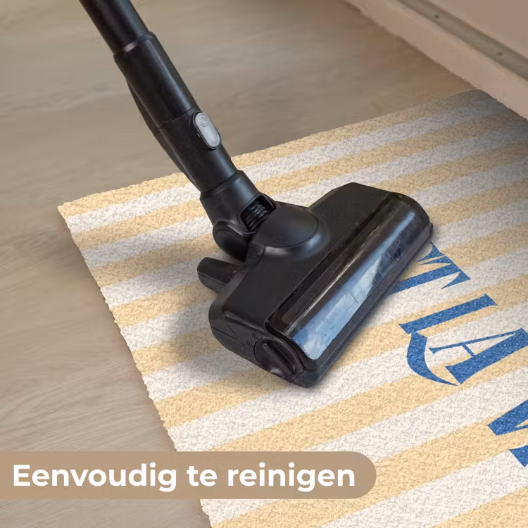 Deurmat - Blauw - Geel - Strepen - C'est La Vie — 9