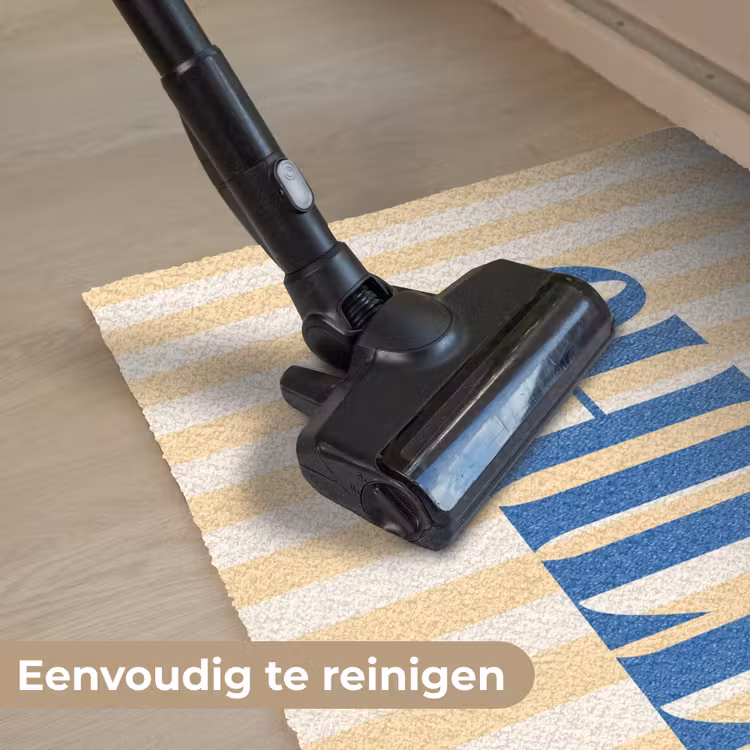 Deurmat - Blauw - Geel - Strepen - Chill — 9