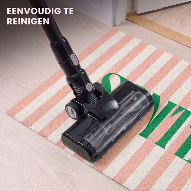 Deurmat - Zachtroze - Groen - Strepen - Santé — 9