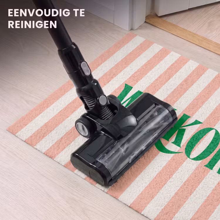 Deurmat - Zachtroze - Groen - Strepen - Welkom — 9