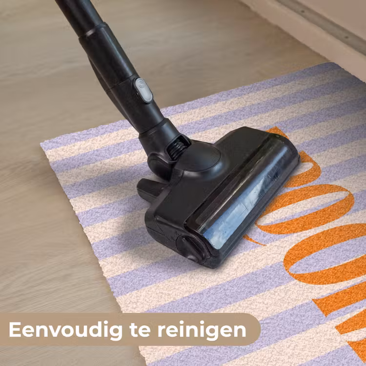 Deurmat - Lila - Oranje - Strepen - Droom — 9