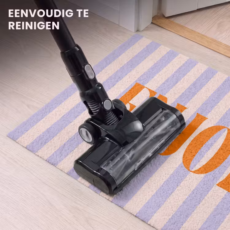 Deurmat - Lila - Oranje - Strepen - Enjoy — 9