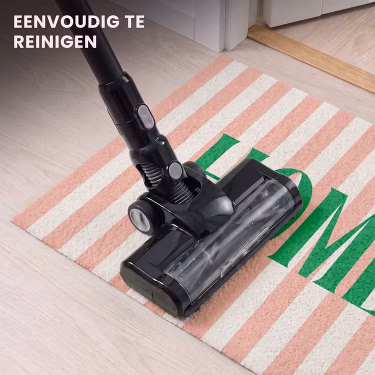 Deurmat - Zachtroze - Groen - Strepen - Home — 9