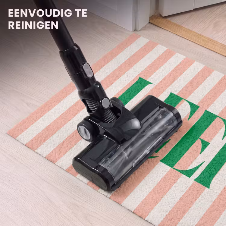 Deurmat - Zachtroze - Groen - Strepen - Leef — 9