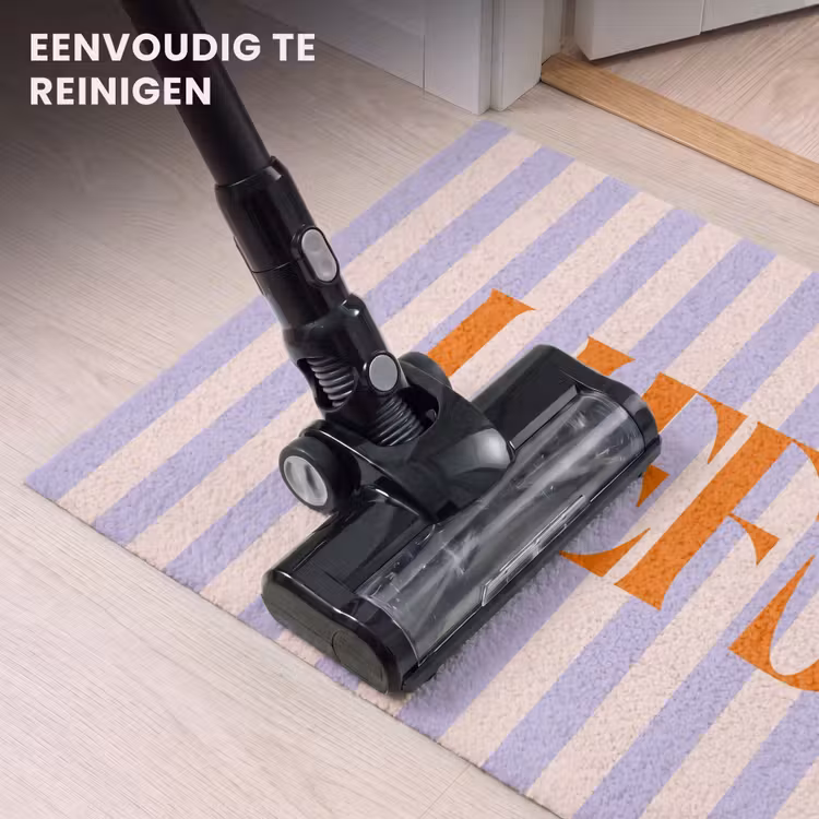 Deurmat - Lila - Oranje - Strepen - Liefs — 9