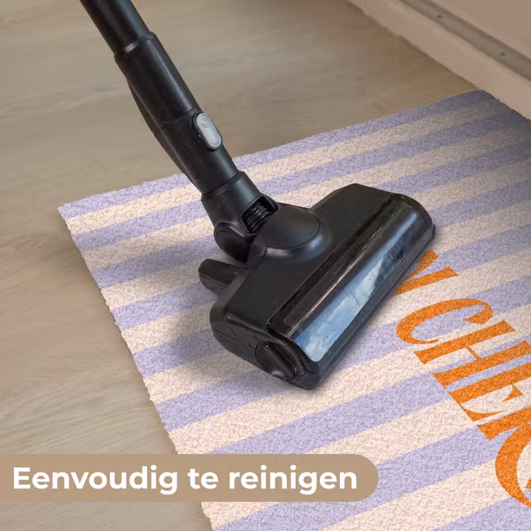 Deurmat - Lila - Oranje - Strepen - Mon Chéri — 9