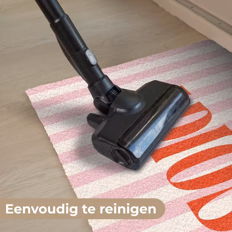 Deurmat - Zachtroze - Rood - Strepen - Adiós — 9