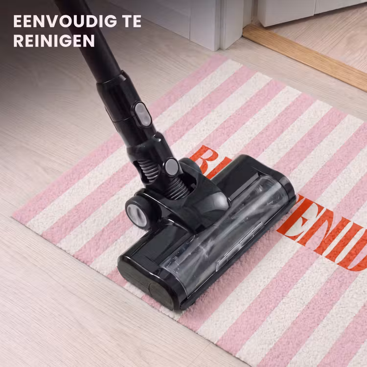 Deurmat - Zachtroze - Rood - Strepen - Bienvenido — 9