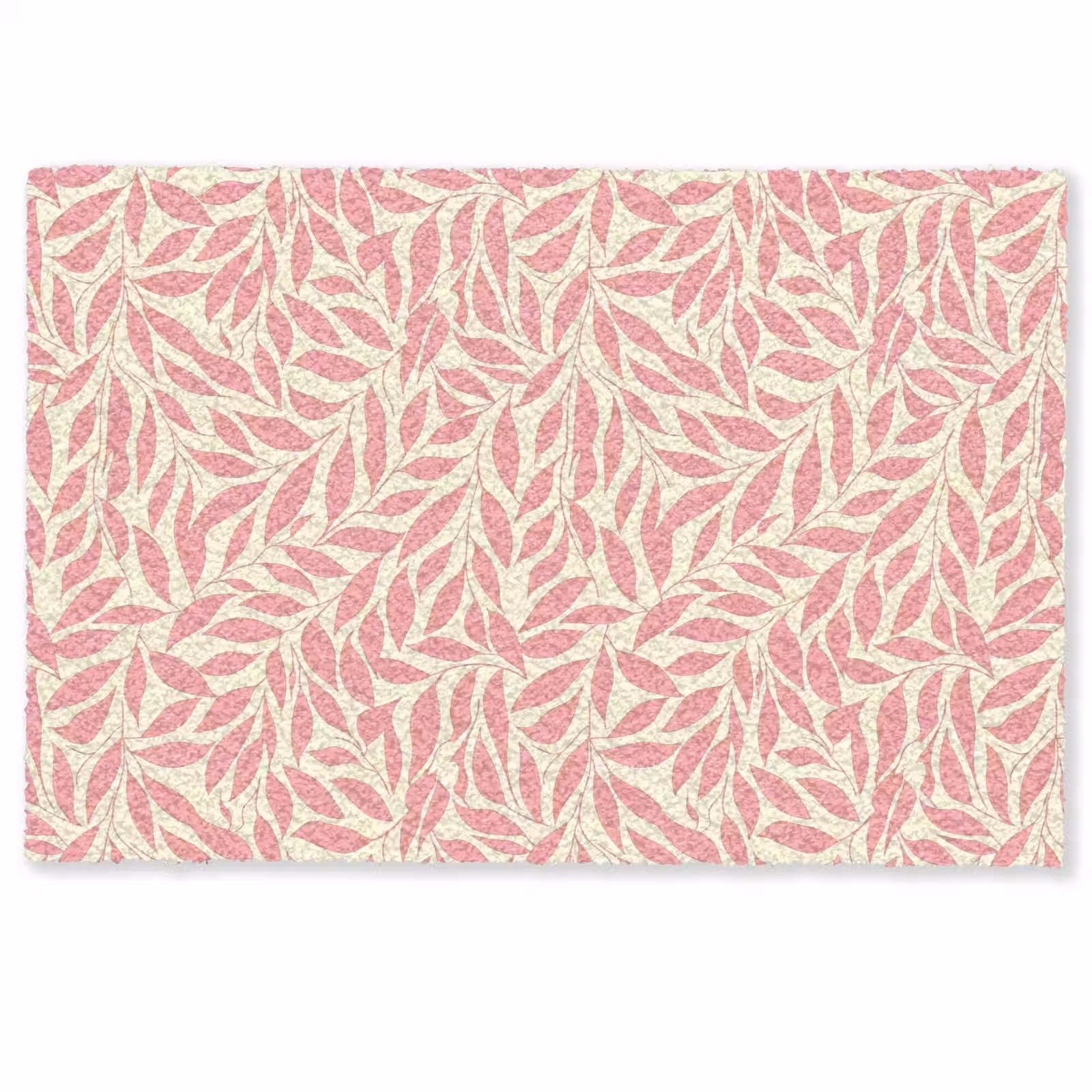 Deurmat - Roze - Bladeren - Dynamisch - Patroon — 1