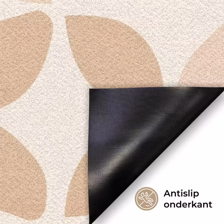 Deurmat - Beige - Bladeren - Minimalistisch - Patroon — 6
