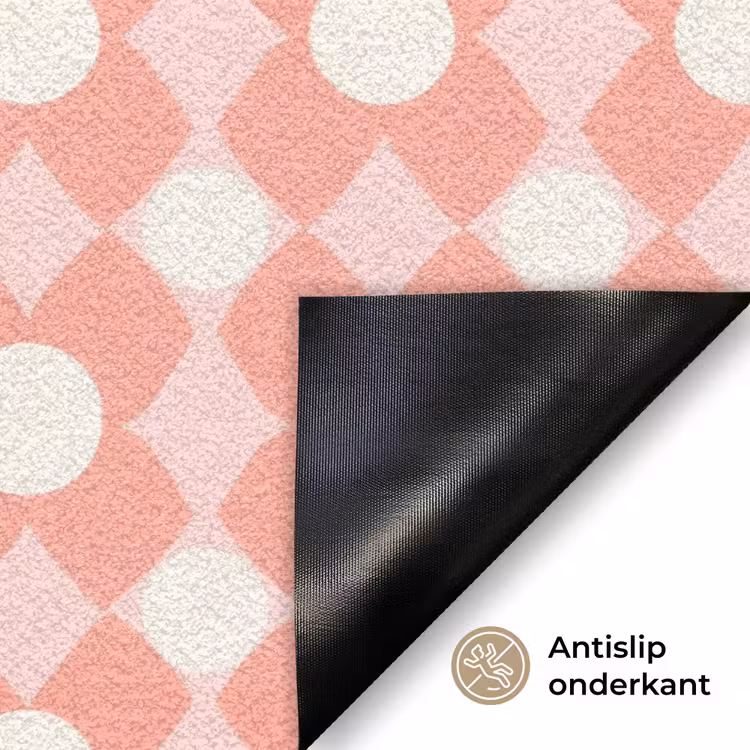 Deurmat - Koraal - Retro - Geometrisch - Patroon — 6