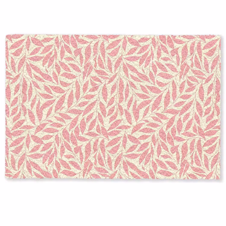 Deurmat - Roze - Bladeren - Dynamisch - Patroon — 1