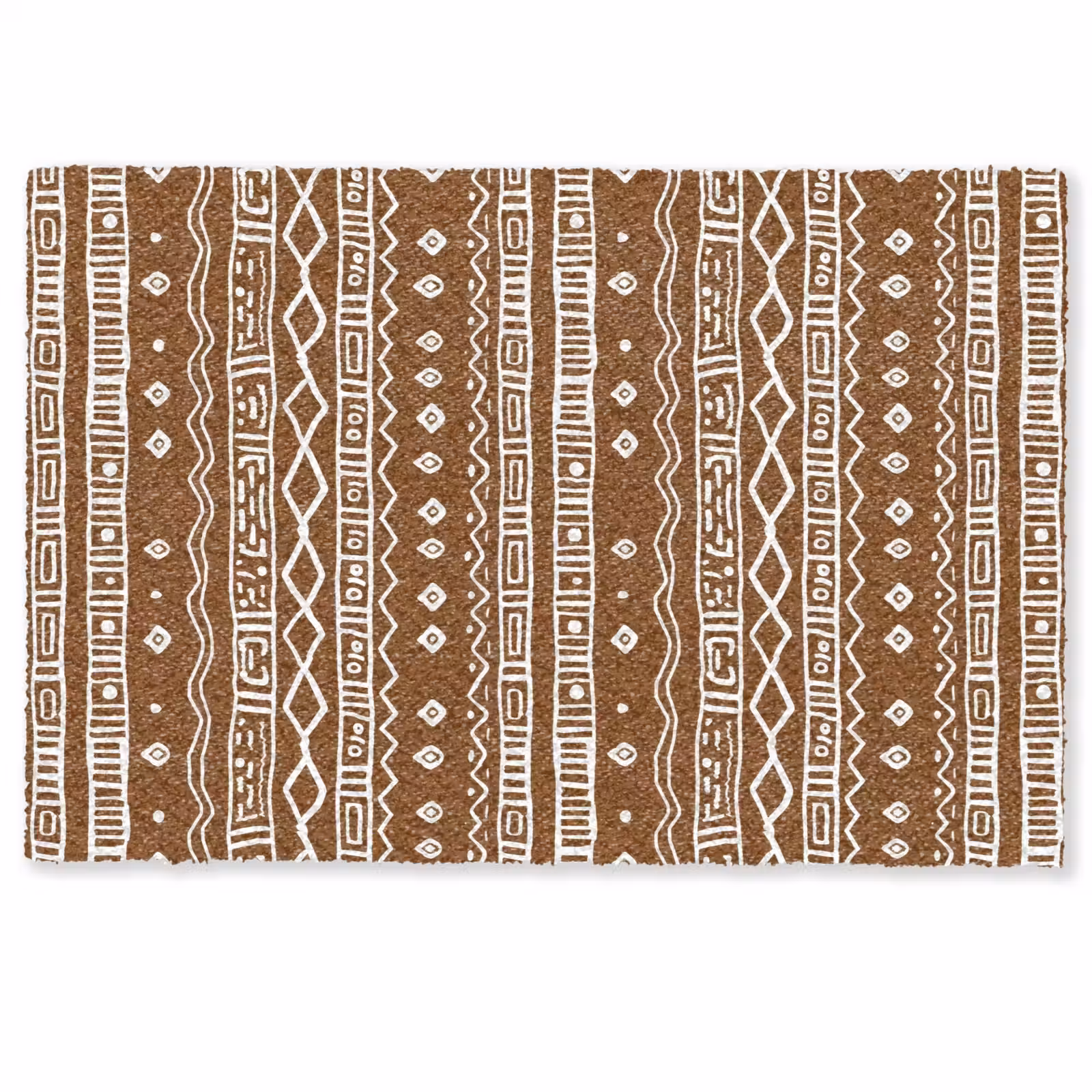 Deurmat - Chocoladebruin - Etnisch - Tribaal - Patroon — 1