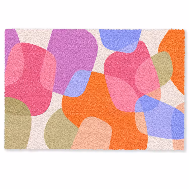Deurmat - Abstract - Vormen - Modern - Kleurrijk — 1