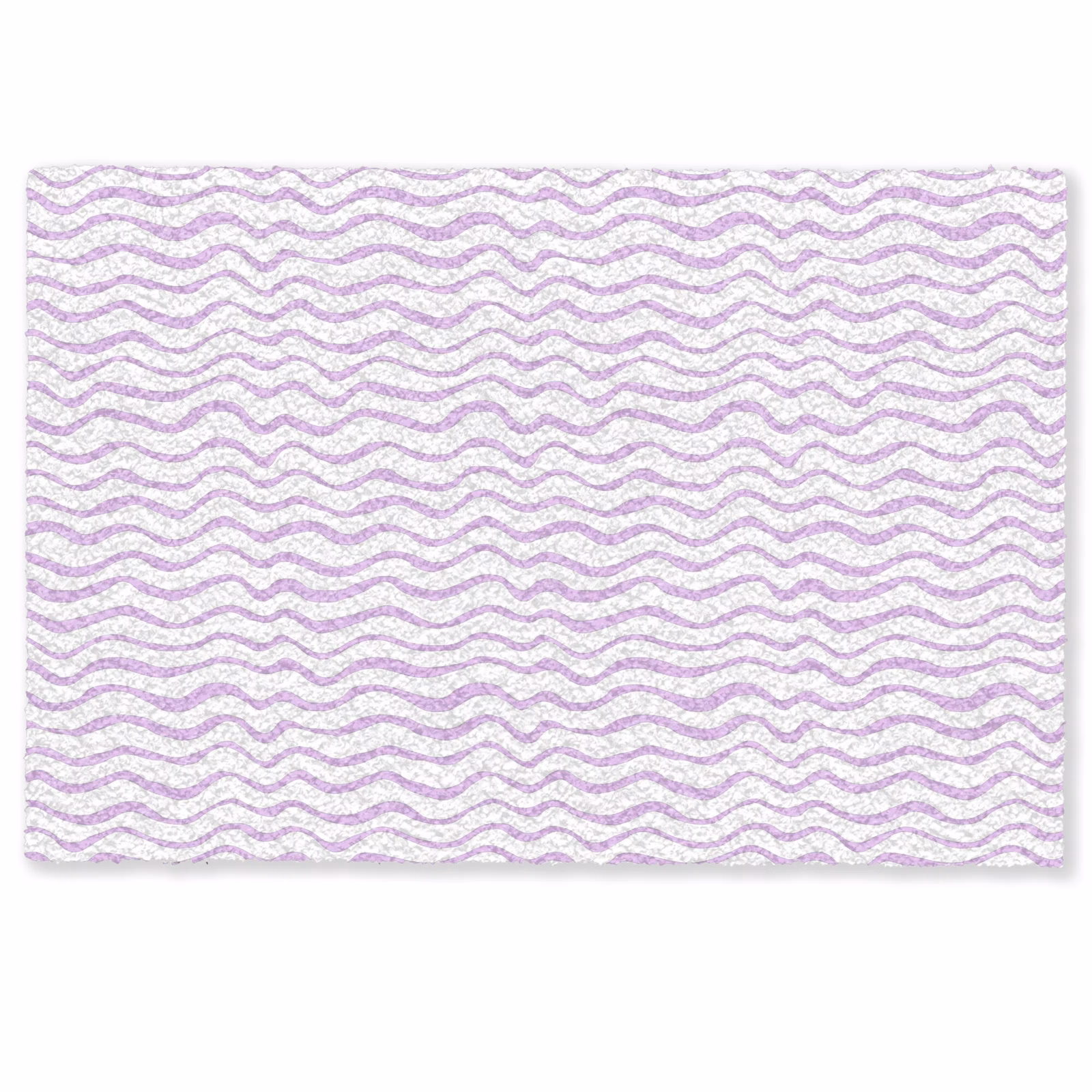Deurmat - Lila - Geometrisch - Golfjes - Lijnen - Patroon — 1