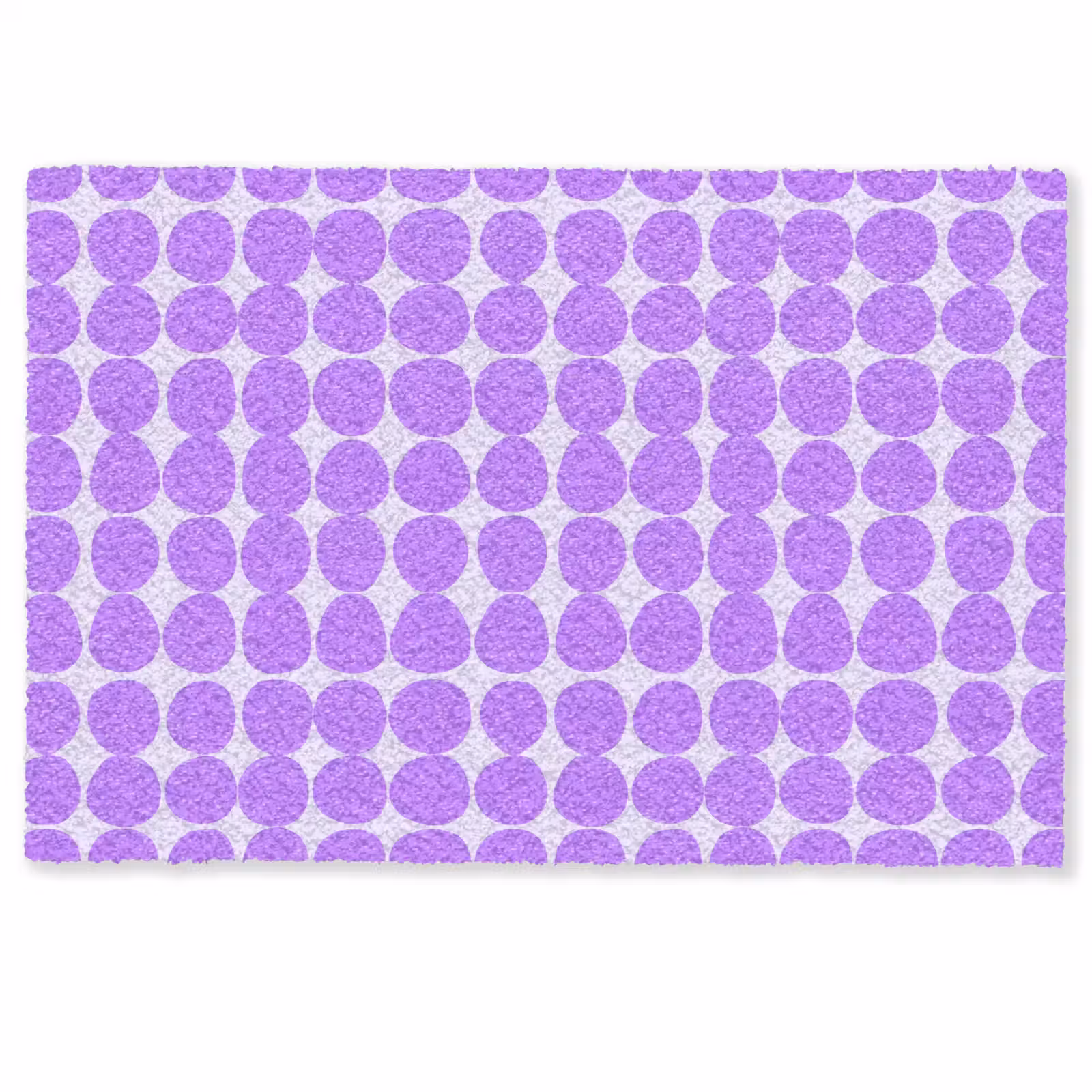 Deurmat - Paars - Geometrisch - Stippen - Polka Dot - Patroon — 1
