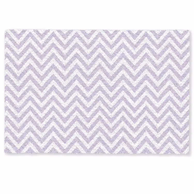 Deurmat - Lila - Geometrisch - Chevron - Zigzag - Patroon — 1