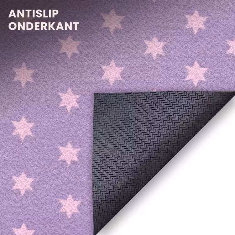 Deurmat - Paars - Roze - Sterren - Geometrisch - Patroon — 6